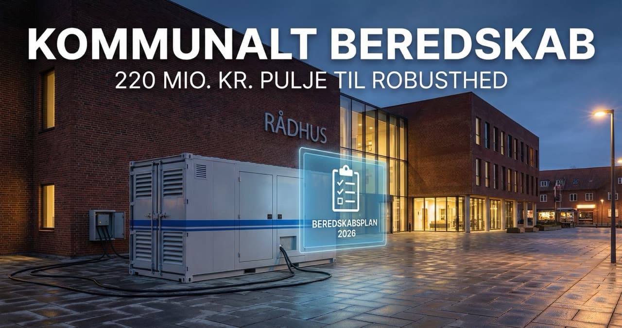 Beredskab og krisestyring for det offentlige og kommuner